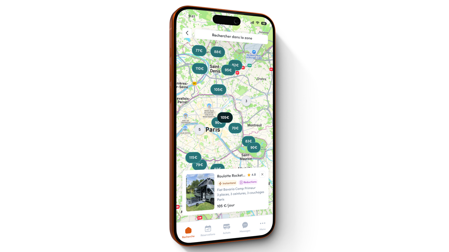 Looking to rent a motorhome, a van or a campervan?