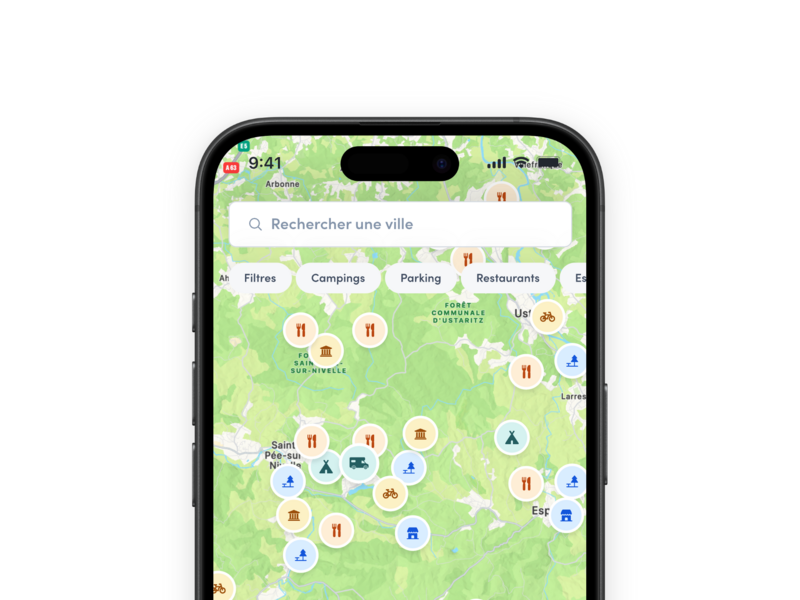 Find everything you need on your route